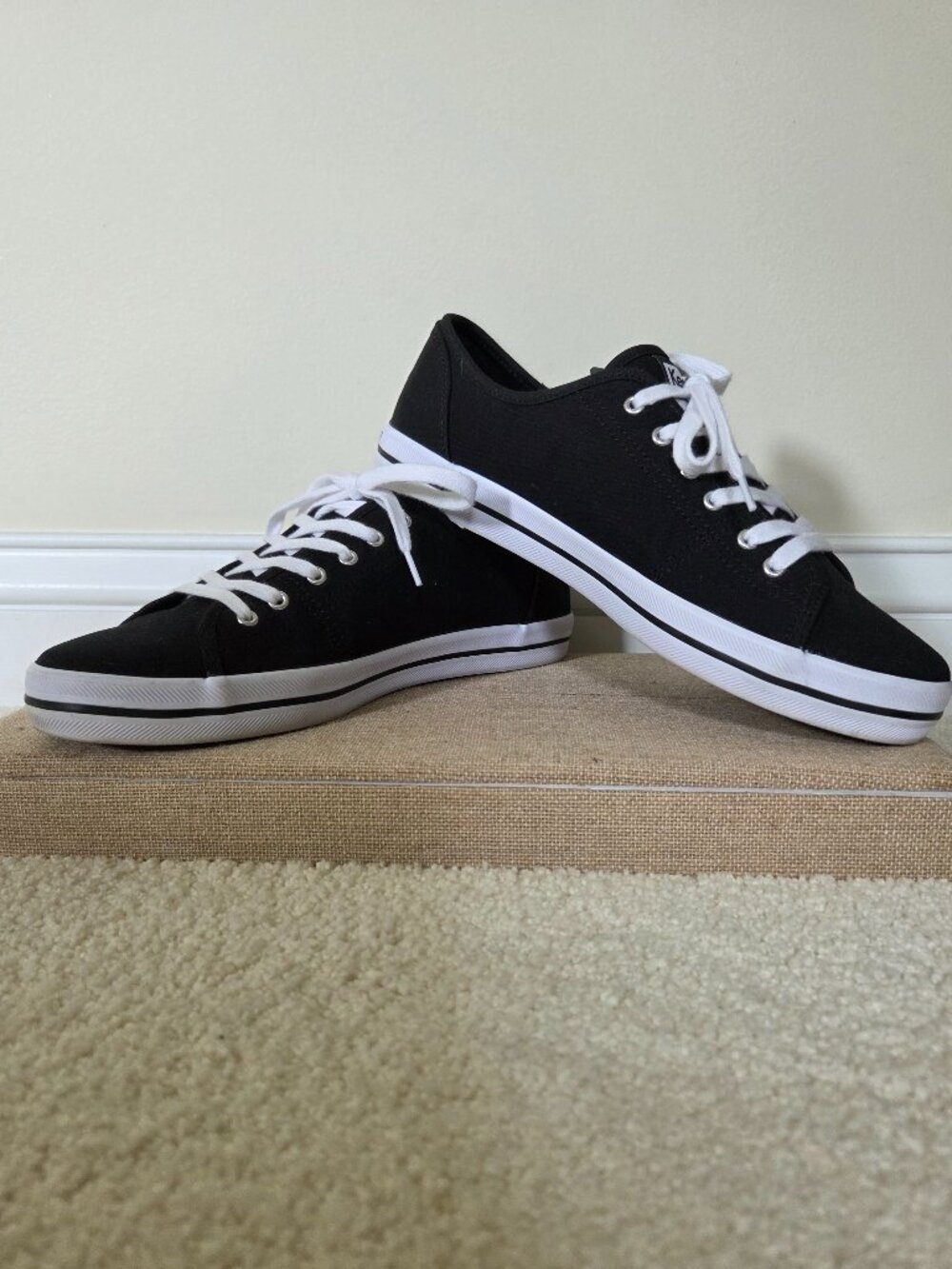 Keds Black Canvas Sneakers - Picture 2 of 6